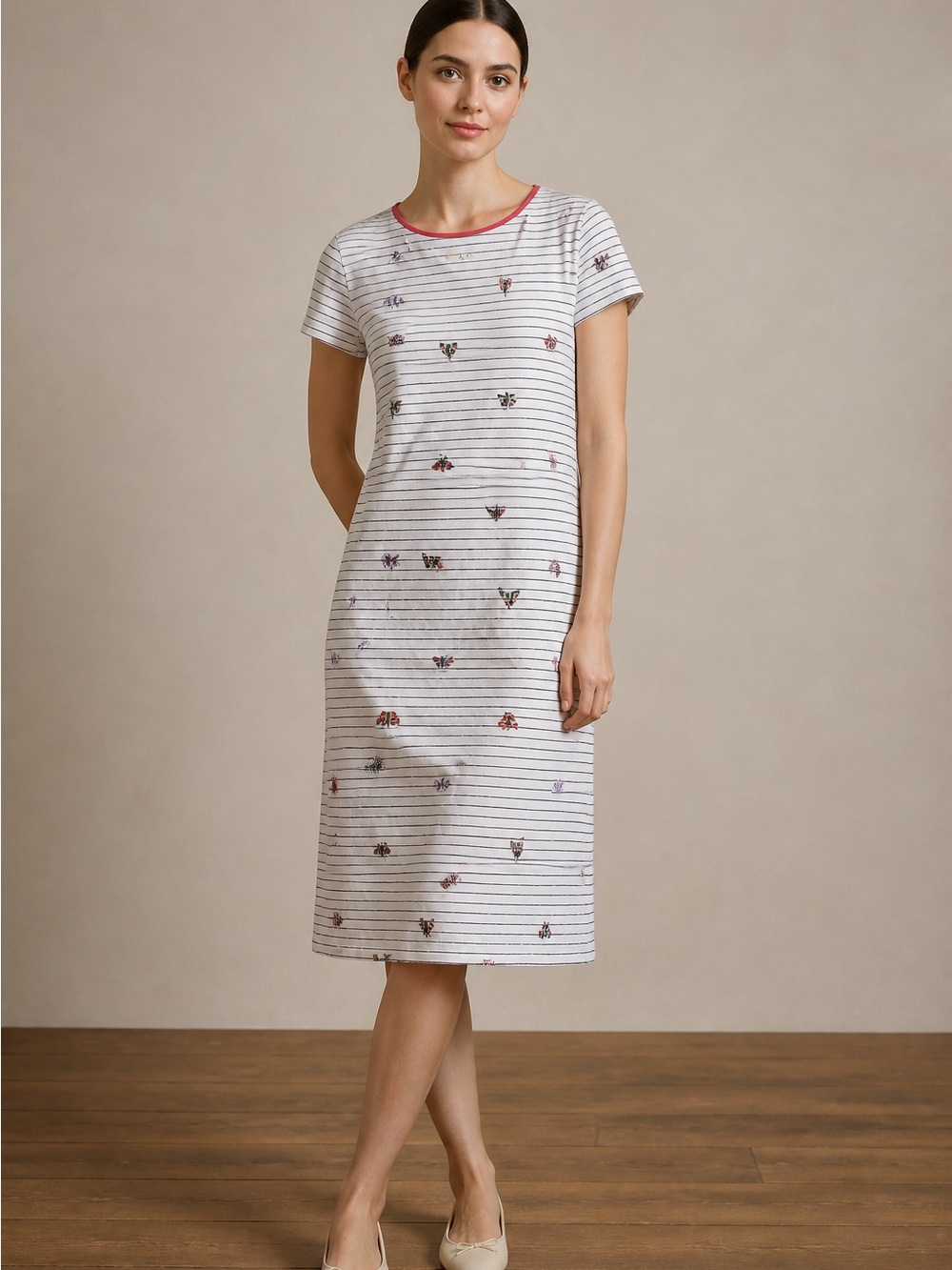 Joules Rivera Butterfly | Moth Print Dress
